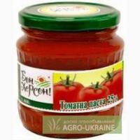 Продам томатную пасту 25% и томатные соусы ТМ Бон Херсон