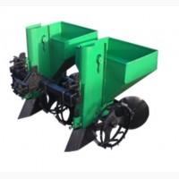 Картоплесаджалка 2-х рядкова, з регулюванням міжрядь, для мини и мото тракторов