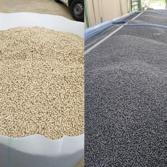 Деревні пелети та гранули з лушпиння