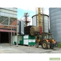 Сушка зерна. Зерносушилка. Солома вместо газа.