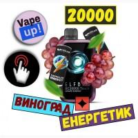 Сенсорна сигарета ELFBAR ВС 20000 тяг •• Виноград - Енергетик