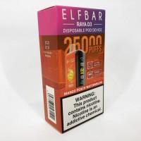Сигарета ELF BAR D3 25000 тяг ••• Манго-Персик-Кавун