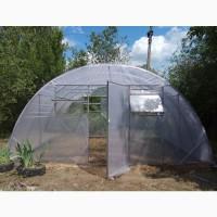 Теплиця «Алмір» шириною 5 або 6 м з квадратної труби 30*30 з плівкою 150 мкм