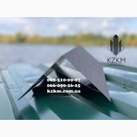 Конек оцинкованный на кровлю, конёк кровли, купить на крышу, кровельный на крыше