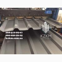 Профнастил для забора и кровли RAL 7016 антрацитово-серый, РАЛ 7016 серый цена