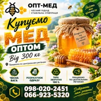 Закупівля меду з СОНЯХА в центральних регіонах. ОПТ-МЕД
