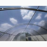 Теплиця «Алмір» шириною 7 або 8 м з оцинкованої квадратної труби з плівкою 150 мкм