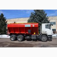 Завантажувач сухих кормів на базі автомобільних і причіпних шасі