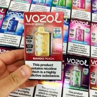 Світло-музикальна сигарета VOZOL RAVE 40000 тяг: Манго-Персик