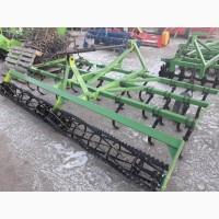 Культиватор трьохрядний пружинні лапи навісний 3.2 м з катком