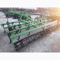 Культиватор трьохрядний пружинні лапи навісний 3.2 м з катком