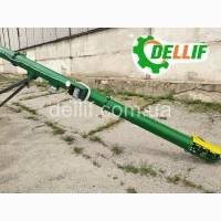 Транспортер зерна (шнековый погрузчик) - Деллиф (8м, 380В, труба 219 мм)