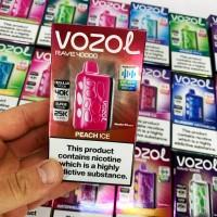 Світло-музикальна сигарета VOZOL RAVE 40000 тяг: Персик з льодом