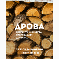 Продаємо ДРОВА твердих порід