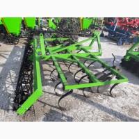 Тракторний навісний культиватор 3.2 м з катком пружинні лапи