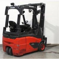Электропогрузчик кара Linde E14 2017 года 3518мч драйв-ин drive-in