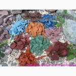 Щепа цветная декоративная Киев Мульча Разноцветная щепа Киев