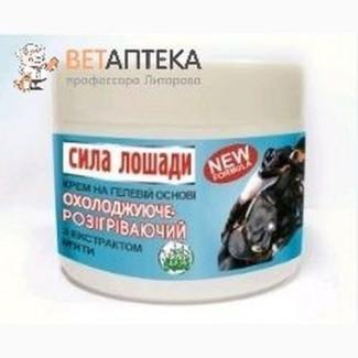 Сила лошади Крем на гелевой основе Охлаждающе - разогревающий 300 мл NEW formula Leko Pro