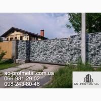 Профнастил під камінь сірого кольору, Профлист під камінь