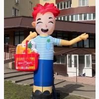 Зазивало надувна реклама для торгівлі, спорту, розваг. 3.4 метри