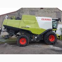 Комбайн Claas Lexion 750 + V750