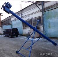 Погрузчик (транспортёр) зерна шнековый, передвижной ПШ-159