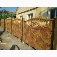 Железобетонный забор заказать в Запорожье