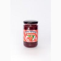 Джем из малины, малиновый джем, малина с сахаром, малиновое варенье