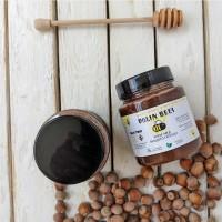 Крем-мед з ягодами чорної смородини Dolin Bees (350 мл) 100% Натуральний мед Вітамінізуйся