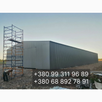 Ангар склад навіс зерносховище 12*20, 12*30, 15*30, 18*60 від 2200 грн Будівництво ангарів