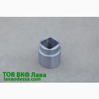 Втулка БДВП корпусу (квадратний отвір) нового зразка з однією проточкою, лита сталева