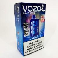 Світло-музикальна сигарета VOZOL RAVE 40000 тяг: Чорниця з льодом