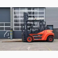 Навантажувач вилковий 8т. Linde H80T-03/900 2019 року мультипалетні вила