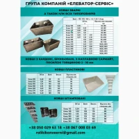 Ролики конвеєрні посилені різних діаметрів
