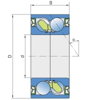 Підшипник 357234A FKL, 55510015, 5554503, 5554502, 55510014, 5554500, 5554501, 939717.0