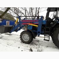 Погрузчик фронтальный КУН с быстросъемным ковшом МТЗ, ЮМЗ