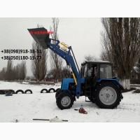 Погрузчик фронтальный КУН с быстросъемным ковшом МТЗ, ЮМЗ