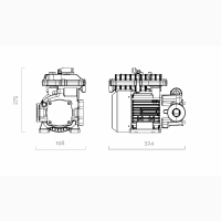 Насос для перекачування бензину, керосину, дизпалива 230V 100л/хв EX100 AC ATEX F00390010