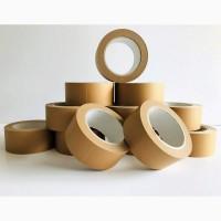 Бумажный крафт скотч коричневый 48 мм х 50 м, Viskom