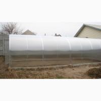 Теплиця «Титан» шириною 4 м з оцинкованої труби з полікарбонатом