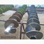 Шнековая спираль для удобрений (шнек), диаметр - 200 мм, толщина 3мм. 1350грн./м.пог