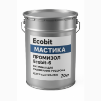 Мастика для склеивания рубероида ПРОМИЗОЛ Ecobit -6 ДСТУ Б В.2.7-108-2001 20 кг
