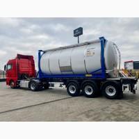Ізотермічний танк контейнер з паровим підігрівом Van Hool Tank Container -2003 рік