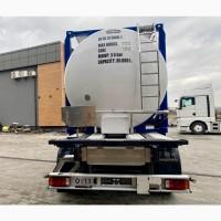 Ізотермічний танк контейнер з паровим підігрівом Van Hool Tank Container -2003 рік