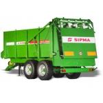 Разбрасыватель органических удобрений 12 тонн Sipma Tornado