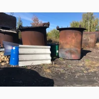 Реторта бочка ємність пиролизная печь цистерна