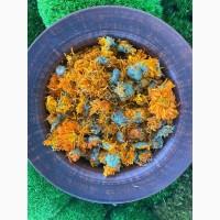 Цвіт календули, календула сушена, нагідки, цветки календулы