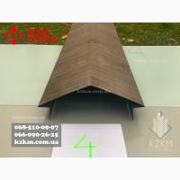 Парапетная планка для забора под дерево, крышка парапета, гибка от завода