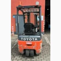 Вилковий навантажувач електро Toyota 8FB20T 6300 мг 2017 р. 3.3м