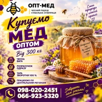 Закупівля меду по Кіровоградській обл. Виїзд наш